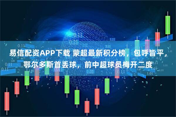 易信配资APP下载 蒙超最新积分榜，包呼皆平，鄂尔多斯首丢球，前中超球员梅开二度